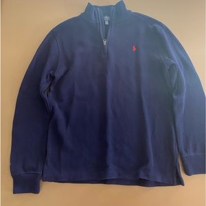 Polo Ralph Lauren boys navy quarter zip